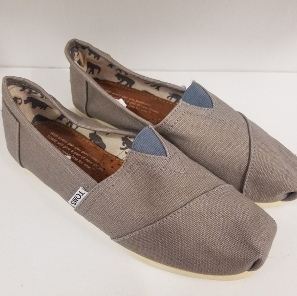Toms Shoes - Tom's Gray Flats